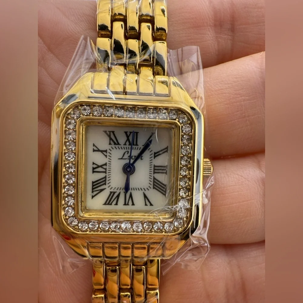Classic Panthere luxury gold women’s watch Adjustable Strap Tool